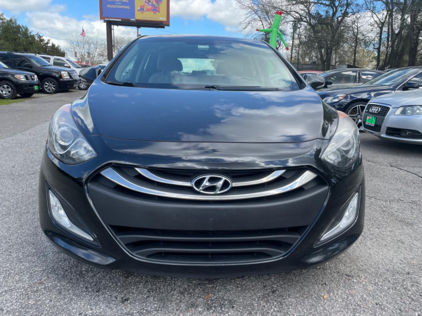 2014 BLACK HYUNDAI ELANTRA GT BASE (KMHD35LH8EU) with an 2.0L engine, Automatic transmission, located at 5103 Dorchester Rd., Charleston, SC, 29418-5607, (843) 767-1122, 36.245171, -115.228050 - Photo#1